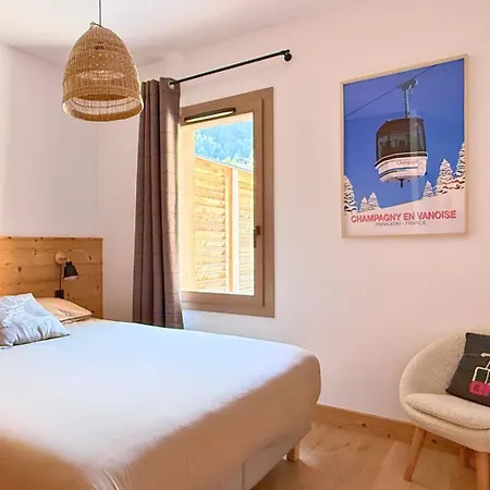 Pierra Néva, Terrasse Et Confort 4 étoiles Сasa de vacaciones La Plagne